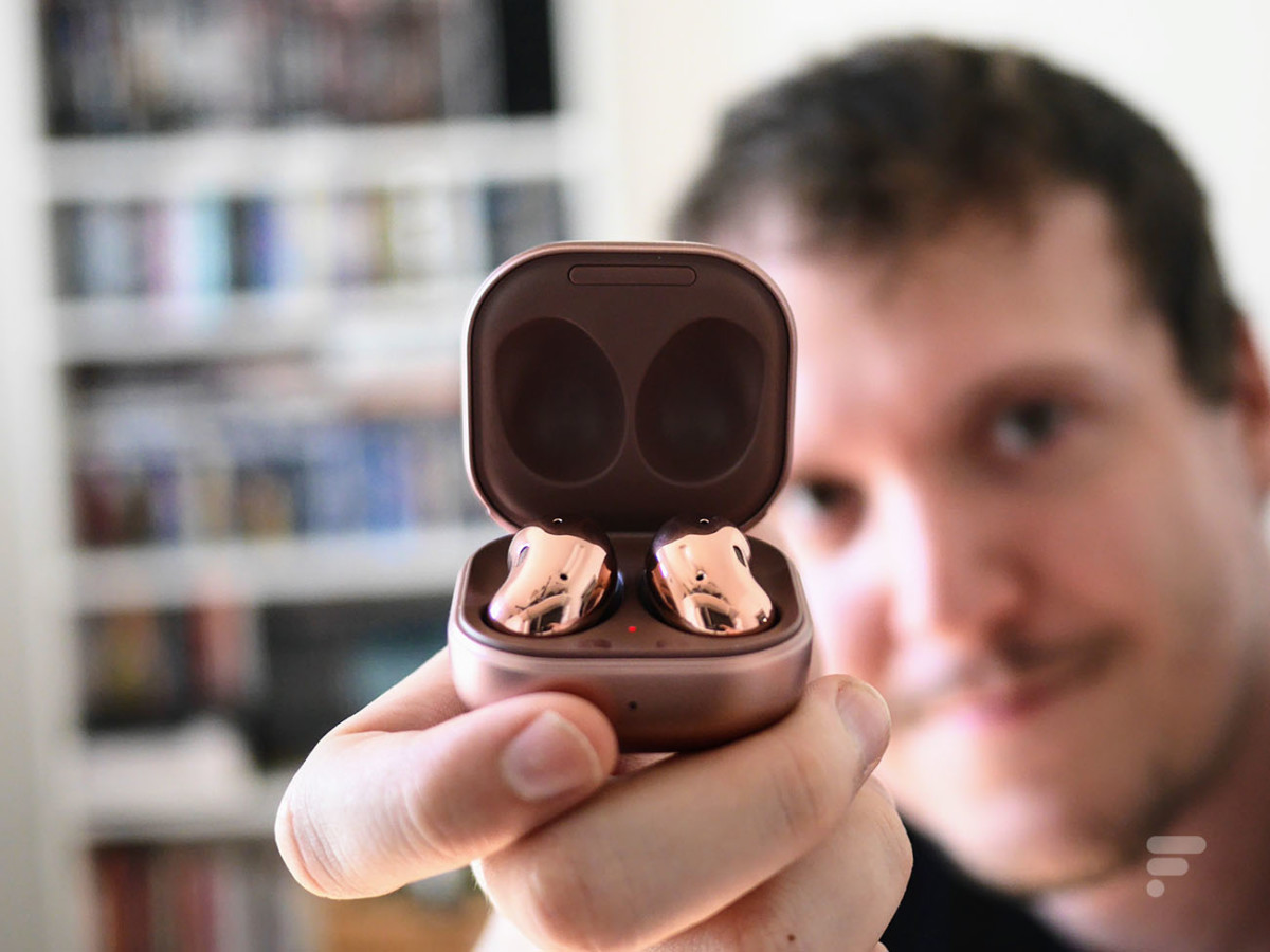Les Samsung Galaxy Buds Live // Source : Frandroid Les Samsung Galaxy Buds Live // Source : Frandroid