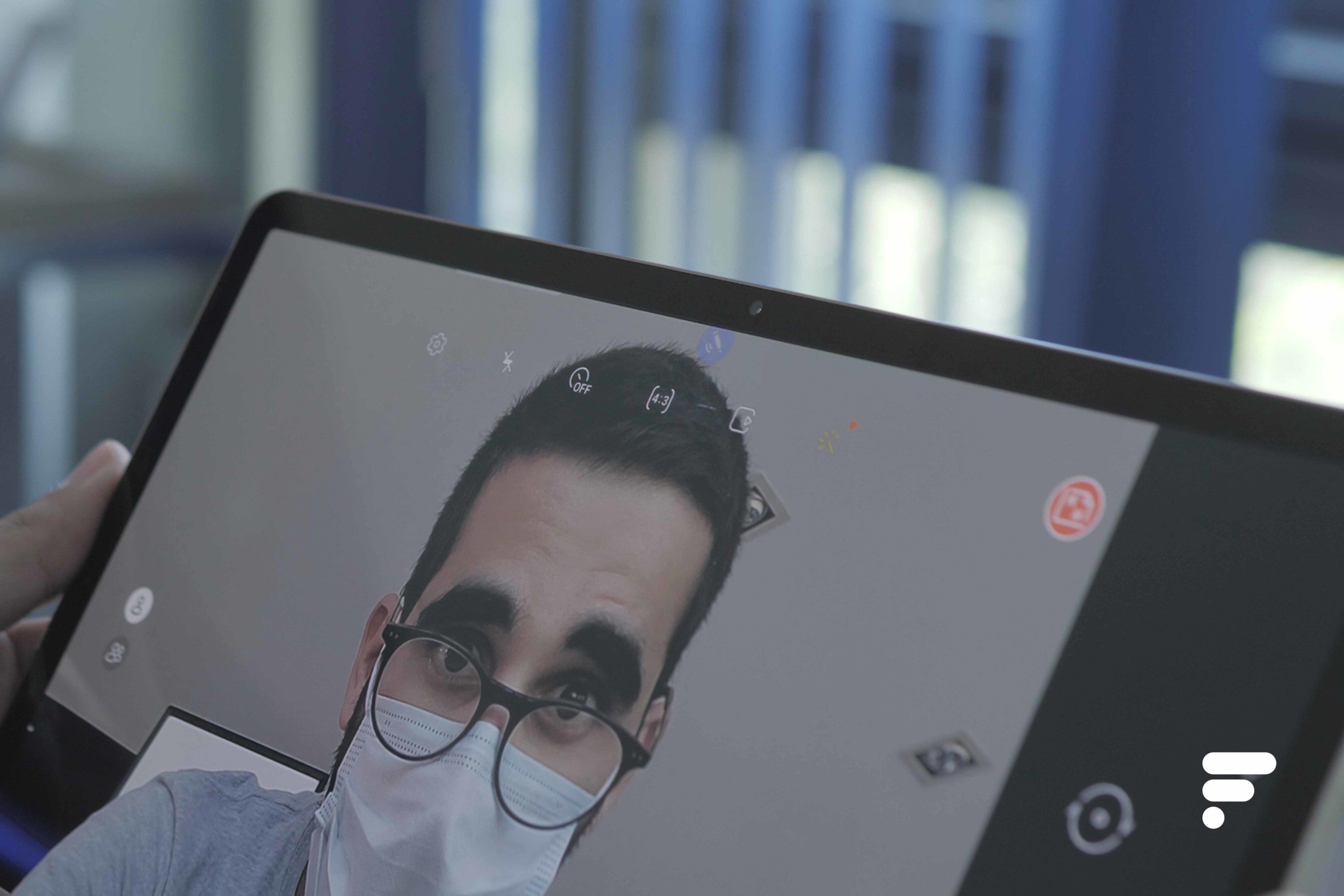 Capteur photo frontal Samsung Galaxy Tab S7 Plus