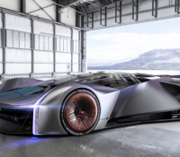 La P1, une voiture virtuelle conçue par Ford et les joueurs // Source : Ford