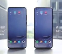 La caméra frontale est sous l'écran // Source : Xiaomi