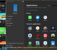 Ouvrez vos applications Android sur Windows 10 grâce au logiciel Votre téléphone // Source : Frandroid