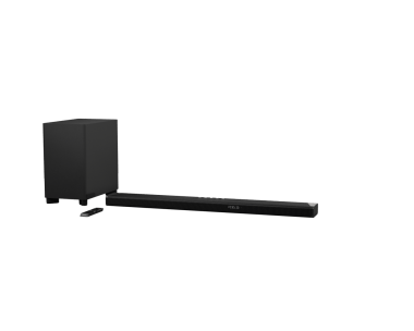 La barre de son Fidelio B95 de Philips et son caisson de basses