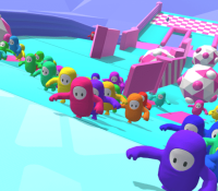 Fall Guys, un succès sur console et sur Twitter // Source : Devolver