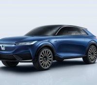 Le premier dessin du Honda e:concept SUV // Source : Honda