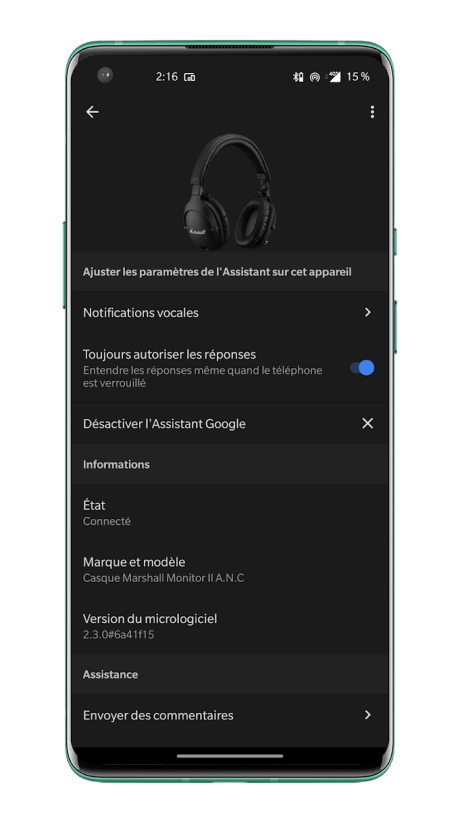 Marshall Monitor II ANC - Google Assistant (1)