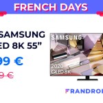 Le téléviseur QLED 8K 55 pouces de Samsung est à moins de 2 000 euros Le téléviseur QLED 8K 55 pouces de Samsung est à moins de 2 000 euros