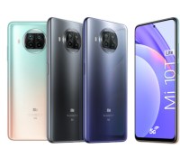 Les différents coloris du Xiaomi Mi 10T Lite // Source : Xiaomi
