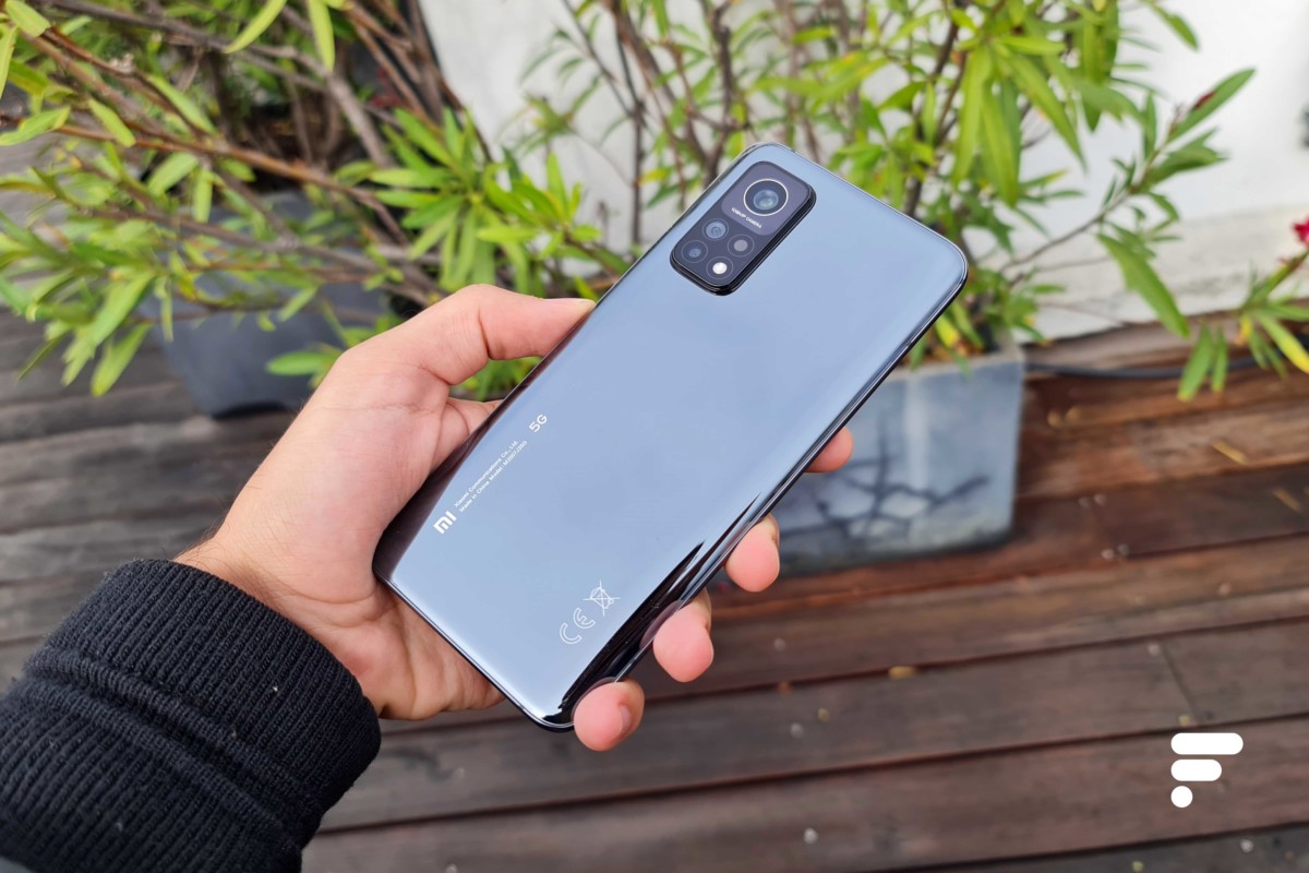 Le dos du Xiaomi Mi 10T Pro // Source : Frandroid Le dos du Xiaomi Mi 10T Pro // Source : Frandroid