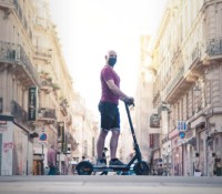 Xiaomi Mi Scooter Essential // Source : Arnaud Gelineau pour Frandroid