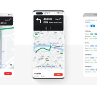 L'interface de Petal Maps // Source : Huawei