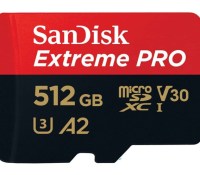 microSD sandisk extreme pro 512 Go