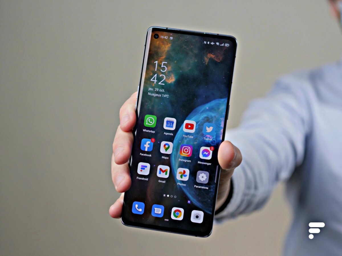 Oppo Reno 4 Pro // Source : Frandroid Oppo Reno 4 Pro // Source : Frandroid