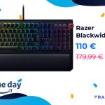 Le clavier Razer Blackwidow Elite passe de 179 à 110 € pour le Prime Day Le clavier Razer Blackwidow Elite passe de 179 à 110 € pour le Prime Day
