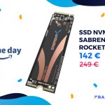 Le SSD NVMe 1 To Sabrent Rocket en PCIe 4.0 est à 142 € pour le Prime Day Le SSD NVMe 1 To Sabrent Rocket en PCIe 4.0 est à 142 € pour le Prime Day