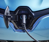 La prise de recharge de la Renault Zoé // Source : Jean-Brice Lemal pour Renault France