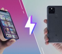 iPhone 12 mini vs Google Pixel 5 // Source : Frandroid
