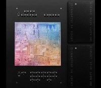 La partie graphique intégrée à l'Apple M1 fait forte impression dans les Benchmarks // Source : Apple via Tom's Hardware