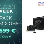 Le pack ultime pour bien démarrer avec le Lumix GH5 passe de 2 599 à 1 699 € Le pack ultime pour bien démarrer avec le Lumix GH5 passe de 2 599 à 1 699 €