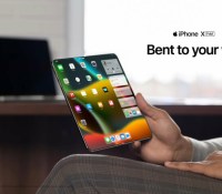 Concept d'iPhone XI Fold // Source : Antonio De Rosa pour ConceptsiPhone