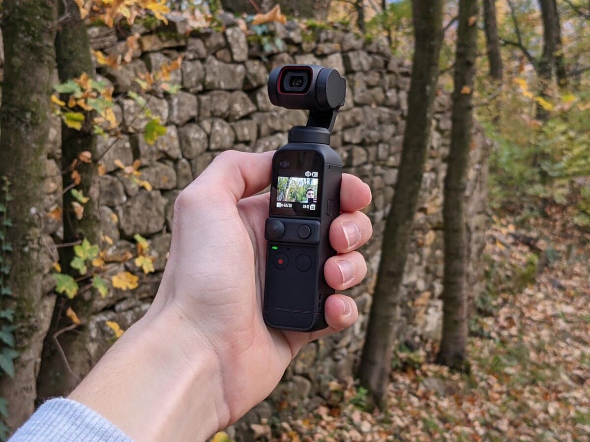 La DJI Pocket 2 // Source : Maxime Grosjean pour Frandroid La DJI Pocket 2 // Source : Maxime Grosjean pour Frandroid