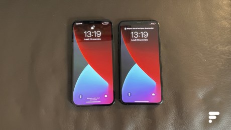 L'iPhone 11 Pro Max et l'iPhone 12 Pro Max
