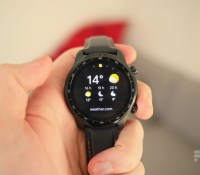 La tuile météo de la TicWatch Pro 3 de Mobvoi // Source : Frandroid