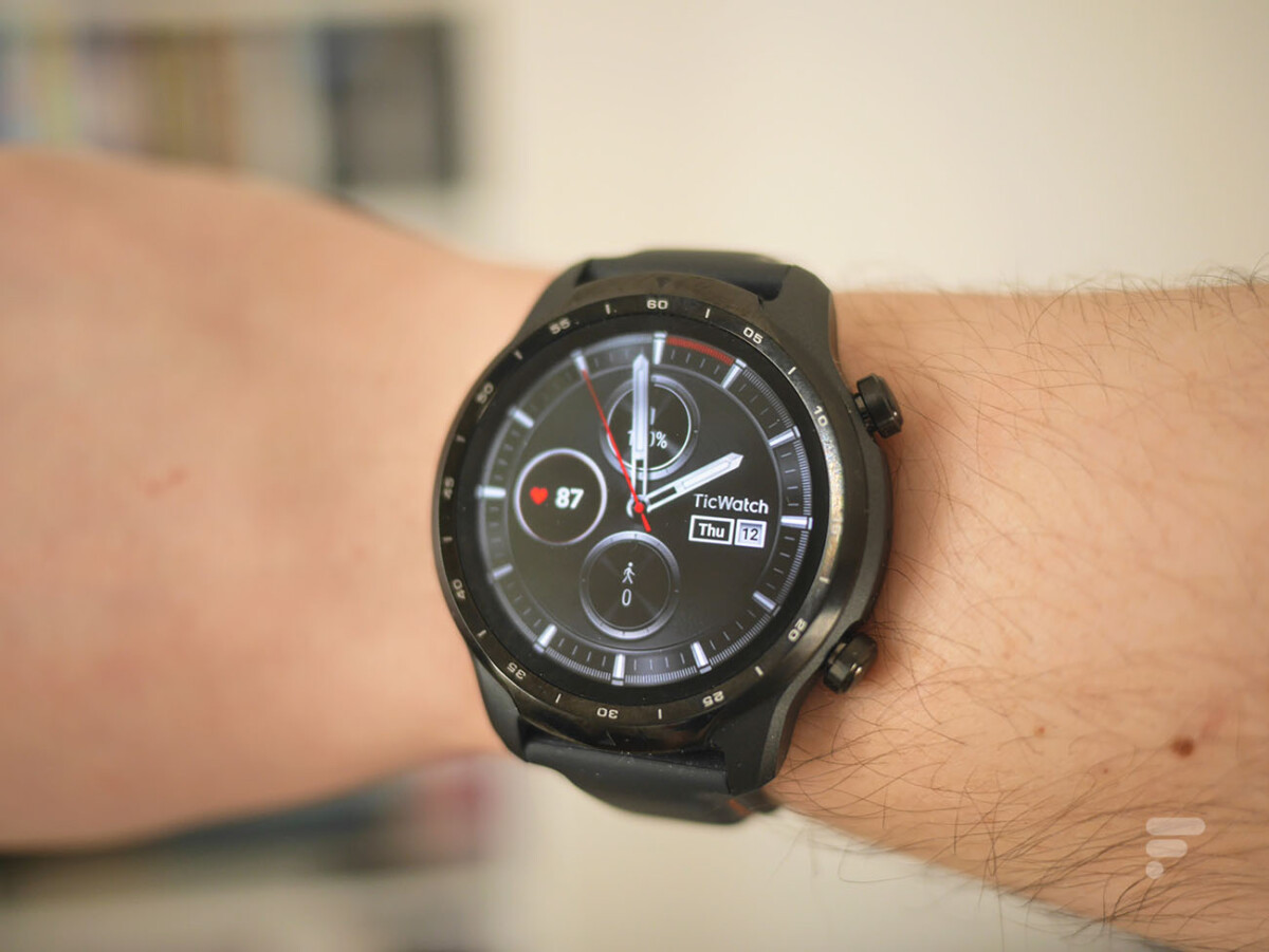 La montre TicWatch Pro 3 pour illustration // Source : Frandroid La montre TicWatch Pro 3 pour illustration // Source : Frandroid