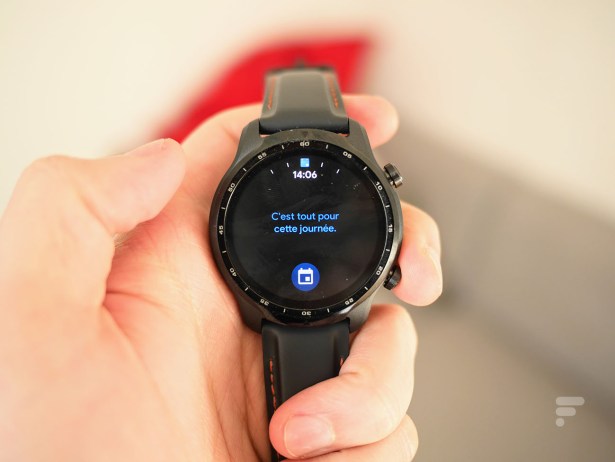 La montre TicWatch Pro 3 de Mobvoi // Source : Frandroid