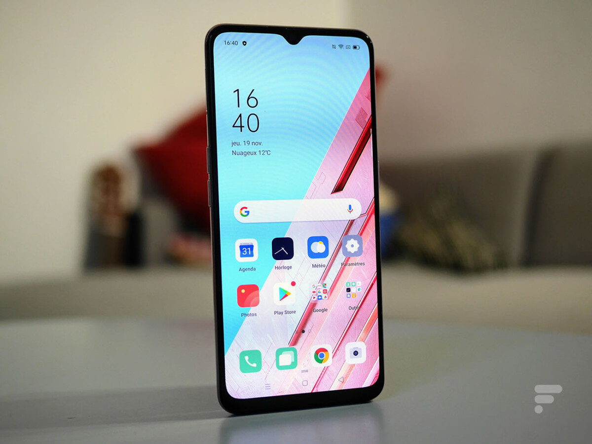 L'Oppo Find X2 Lite // Source : Frandroid L'Oppo Find X2 Lite // Source : Frandroid