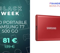 samsung t7 500 Go black friday 2020