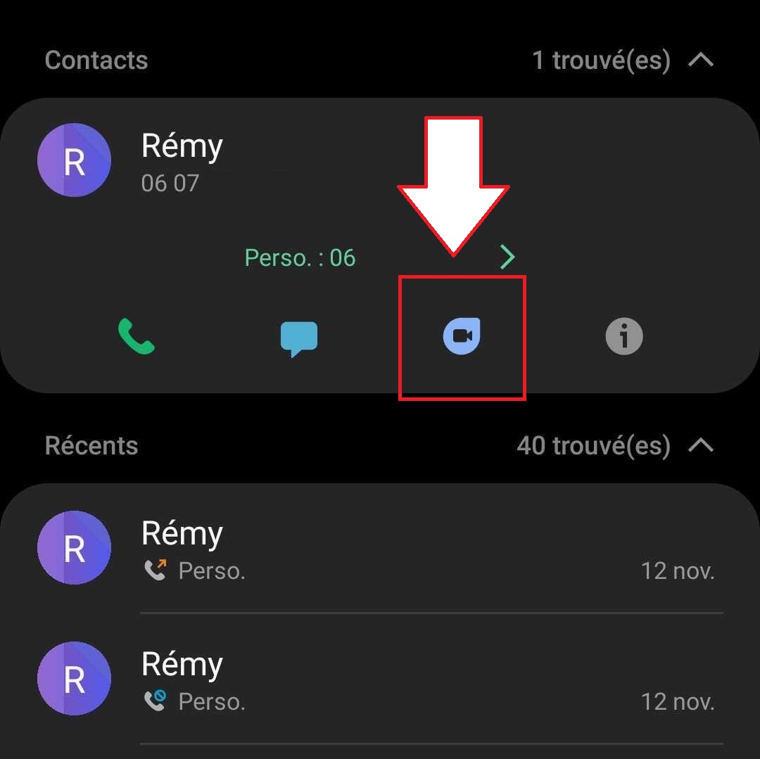 La visio intégrée du Samsung Galaxy S20