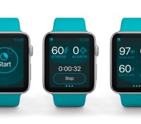L'application NightWare sur l'Apple Watch // Source : NightWare