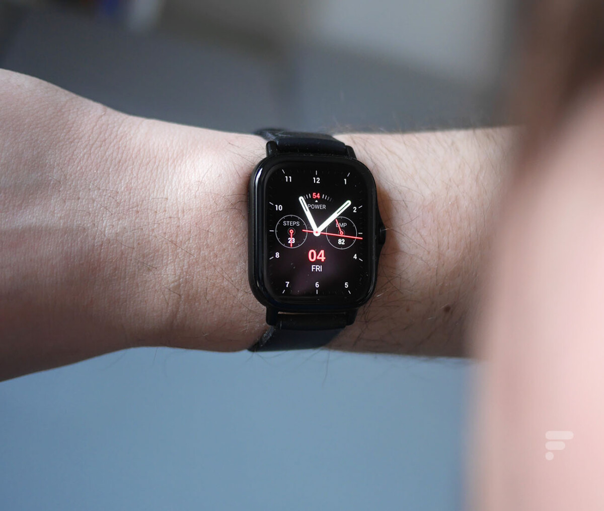 La montre connectée Amazfit GTS 2 // Source : Frandroid La montre connectée Amazfit GTS 2 // Source : Frandroid