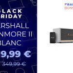 L&rsquo;enceinte Marshall Stanmore II passe de 349 à 219 € pour le Black Friday