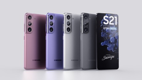 Les coloris supposés du Samsung Galaxy S21