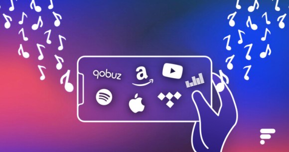 Les meilleures applications de streaming musical // Source : Frandroid