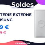La batterie externe sans fil de Samsung rechute à 10 € pour les soldes La batterie externe sans fil de Samsung rechute à 10 € pour les soldes