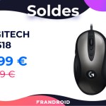 Pendant les soldes, la souris gaming Logitech MX518 chute à 20 euros Pendant les soldes, la souris gaming Logitech MX518 chute à 20 euros