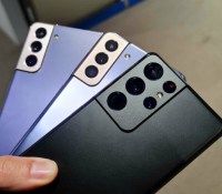 Les modules photos des Galaxy S21, S21+ et S21 Ultra // Source : Frandroid