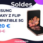 La version 5G du Samsung Galaxy Z Flip est à prix réduit pour les soldes La version 5G du Samsung Galaxy Z Flip est à prix réduit pour les soldes