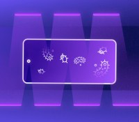 Les LEDs émettent des UV-C s'attaquant aux bactéries pour stériliser les smartphones // Source : Frandroid