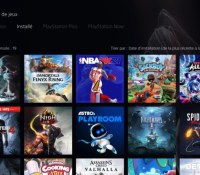La bibliothèque de jeux de la PS5 Digital Edition // Source : FRANDROID