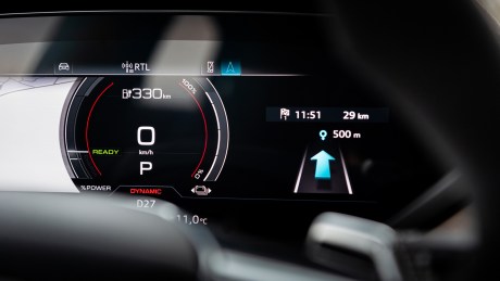 L'intérieur de l'Audi e-tron GT quattro // Source : Marius Hanin pour Frandroid