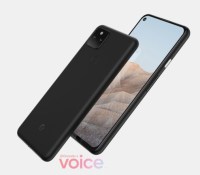 Rendu du Google Pixel 5a // Source : OnLeaks