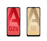 Les Samsung Galaxy A12 et Galaxy A02s // Source : Samsung