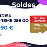 Avec 60 euros en moins, cette carte microSD 256 Go SanDisk est le top du top pour enregistrer en 4K Avec 60 euros en moins, cette carte microSD 256 Go SanDisk est le top du top pour enregistrer en 4K