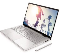 Ici le HP Pavilion x360 15 pouces, qui profite de nouveaux processeurs, comme son petit frère en 14 pouces // Source : HP