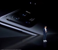 Le bloc photo du Xiaomi Mi 11 Ultra a eu le droit a un focus lors de sa présentation en conférence. // Source : Xiaomi