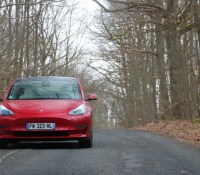 Tesla Model 3 // Source : Frandroid