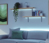 L'éclairage Nanoleaf Essential s'adapte désormais à l'heure de la journée // Source : Nanoleaf